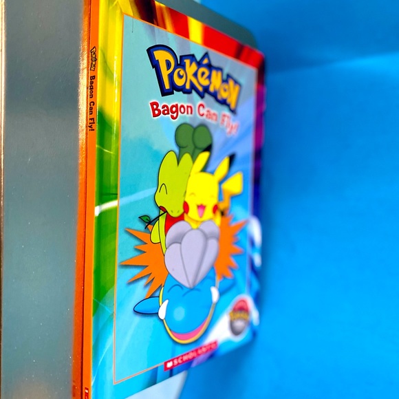 POKÉMON BAGON CAN FLY 2005 HARDCOVER BOOK OFFICIAL POKÉMON MASTERS CLUB LIKE NEW - Picture 8 of 14